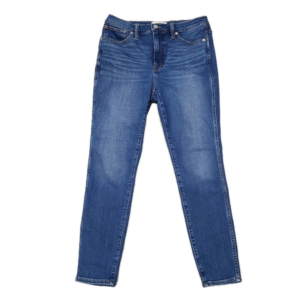 Madewell 10" High Rise Skinny Women's Blue Sizes 29